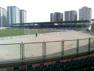 İsmət Qayıbov adına stadionda yenidənqurma işlərinə başlanıldı